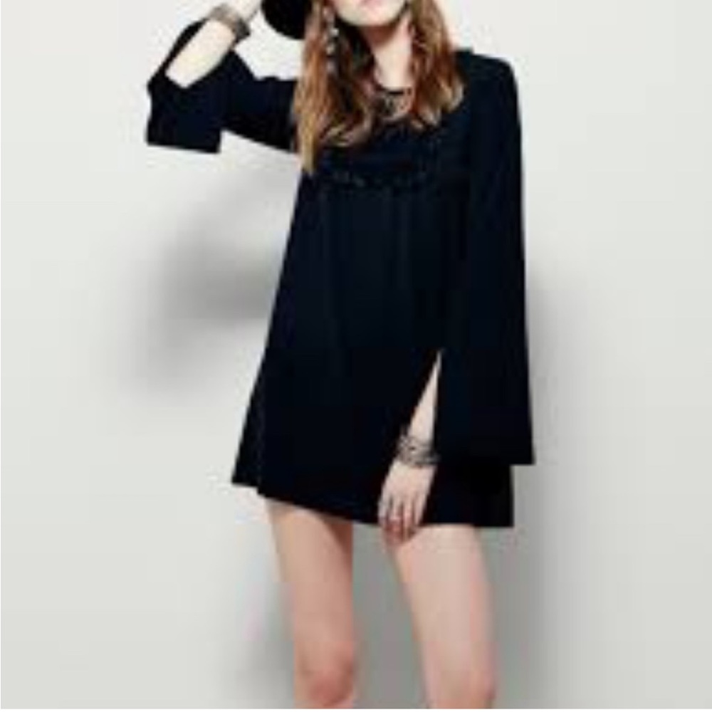 Free People Bell Sleeve Dress